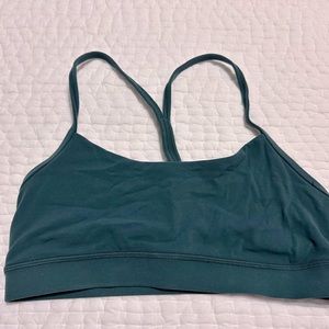 Lululemon Green Flo Y Bra Size 8